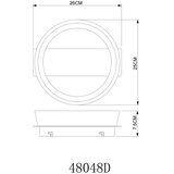 Globo stropna lampa led syrakus 12 w 629 lm 3000 k | shoptok.hr