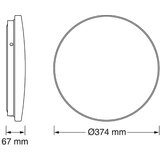 Osram LED plafonjera 24W 3000K IP44 | Eponuda.com
