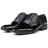 Ducavelli Tuxedo Genuine Leather Men's Classic Shoes Black Cene