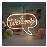 Neon LED svjetiljka "Welcome" FM-3D061 | shoptok.hr