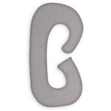 SuperMami Jastuk za dojenje tip C, boja 108, sivi | shoptok.hr