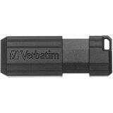  MEMORIJA USB 16GB 2.0 PINSTRIPE VERBATIM 49063 CRNA BLISTER | shoptok.hr