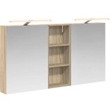  Komplet omaric za kopalnico s polico 3 pcs 130 x 14,5 x 70 cm, (5000245622) | Shoptok.si