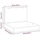  Jastuci za sofu od paleta 2-dijelni set crveni – OUTLET – ZADNJI DOSTUPNI KOMADI | shoptok.hr