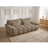 Bobochic Paris Rjava sedežna garnitura iz šenilje 264 cm Ivane – | Shoptok.si