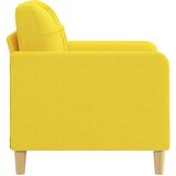  Fotelja Svjetložuta 60 cm od tkanine | shoptok.hr