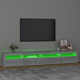 TV ormarić s LED svjetlima boja hrasta sonome 240x35x40 cm | Eponuda.ba