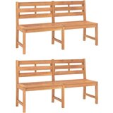  5-dijelni vrtni blagovaonski set od masivne tikovine | shoptok.hr