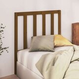  Posteljno vzglavje medeno rjavo 81x4x100 cm trdna borovina, (20648433) | Shoptok.si