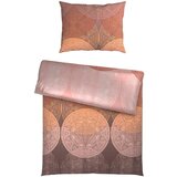 Bio:Vio POSTELJNINA Neva 140/200 cm saten rdeča | Shoptok.si