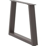 vidaXL Noge blagovaonskog stola V-oblika 2 kom antracit 60x(42-43,3)cm | shoptok.hr