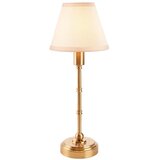  Endon 114811 - LED prigušiva punjiva stolna lampa BURLEY LED/1,5W/5V mesing/bela | Eponuda.com
