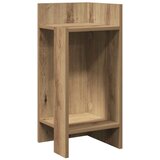  Pomoćni stolići 2 kom s policom boja hrasta 25,5x27x60 cm | shoptok.hr