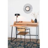 White Label Pisarniška pisalna miza z mizno ploščo v hrastovem dekorju 60x120 cm Giorgio – | Shoptok.si