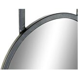  Zidno ogledalo DKD Home Decor Crna Metal Jela Ogledalo (80 x 15 x 20 cm) | shoptok.hr