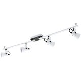 Eglo Trilloo rlektor/4, led, gu10, 4x5w, 4x400lm, crno/bijela | shoptok.hr