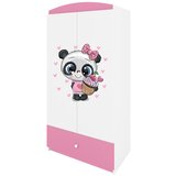 HAPPYKIDS Garderobni ormar Dreamy panda Rozičasta | shoptok.hr