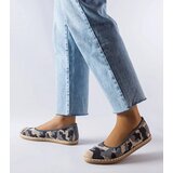 Gemre Grey slip-on espadrilles Benedum | Shoptok.si