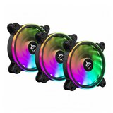 White Shark Ventilator 12x12x2,5cm 12v 4p NEBULA 1262-04-V ARGB KIT | Shoptok.si