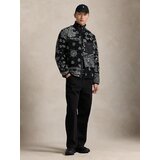 Polo Ralph Lauren Prehodna jakna črna / bela | Shoptok.si