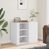  Zidni ormarić bijeli 75 x 35 x 60 cm od konstruiranog drva | shoptok.hr