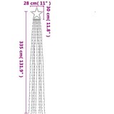 Svjetlo za božićno drvce 320 LED šarene 375 cm | shoptok.hr