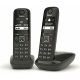 Gigaset Brezžični telefon AS690 Duo z modernim dizajnom, (5000521339) Cene