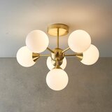  Endon 76501 - Zlatni luster na štangu OSCAR 6xG9/5W/230V | Eponuda.com