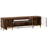  LED TV kabinet Staro drvo Konstruirano drvo | shoptok.hr