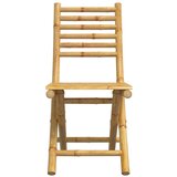 vidaXL Sklopive vrtne stolice 4 kom 43 x 54 x 88 cm od bambusa | shoptok.hr