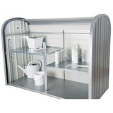 BIOHORT StoreMax Središnja polica (Namijenjeno za: Vrtnu kutiju za pohranu StoreMax 190, 1,87 x 0,75 m, Visina podesiva na 5 razina) | shoptok.hr