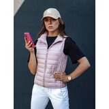 DStreet Kamizelka pikowana damska STYLISHZ różowa | shoptok.hr