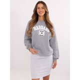 My Red Lips Sweatshirt-EM-BL-617-16.01X-melange grey | shoptok.hr