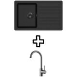 Aquasanita Set Notus SQ101AW + Vida PVD Black metallic/Grafit | shoptok.hr