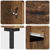  Strani šal Star les 69,5 x 34 x 90 cm Konstruiran les, (5000217524) | Shoptok.si