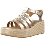 Fitflop Sandali & Odprti čevlji W PLATFFORMS ESPADR Pozlačena | Shoptok.si