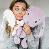 Effiki plišasti zajček bunny grey | Shoptok.si