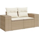  8-dijelni set vrtnih sofa od poliratana s jastucima bež bagrem | shoptok.hr