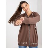 RELEVANCE Sweatshirt-RV-BL-8302.78-brown | Shoptok.si