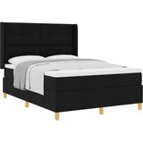  Krevet s opruga kutije s uzglavljem Crna 160 x 200 cm tkanina | shoptok.hr