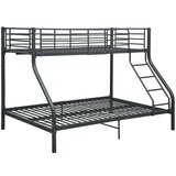  Okvir za krevet na kat crni metalni 140 x 200 / 90 x 200 cm | Eponuda.com