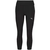 Puma Pajkice FAVORITES AOP HIGH WAIST 3/4 Črna