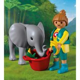 Playmobil Živalski vrt: Slonji mladič in oskrbnica - 1 k. Cene