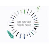 Roler gel 0,5mm steklenička do svinčnika begreen pilot bl-b2p-5-bg-ff-l modra Slike