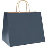  Papirnate vrećice 250 kom s ručkama plave 32x22x24 cm | shoptok.hr