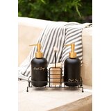 Hermia set dozatora sapuna, 3 dijela, crni Cijene