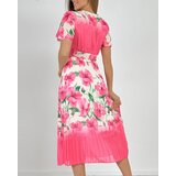 Resti Women's pleated floral midi dress | Shoptok.si