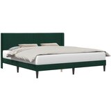  Krevetna konstrukcija Tamnozelena 200 x 200 cm Baršun | shoptok.hr