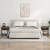  Noćni ormar 2 pcs Dimljeni hrast 38 x 30 x 48 cm | shoptok.hr