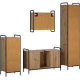  Set ormarića za kupaonicu 4 kom. Hrast artisan 40 x 36 x 181 cm | shoptok.hr